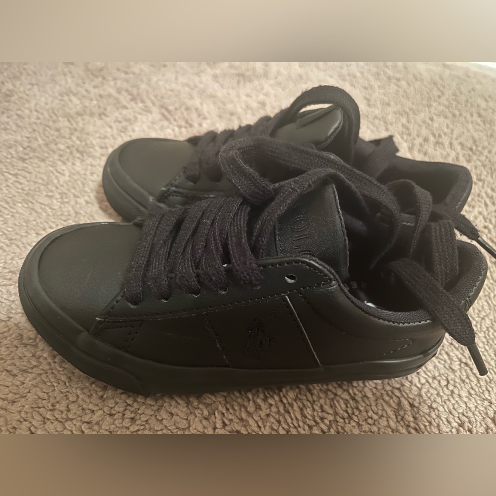 Black Polo Ralph Lauren Sneakers